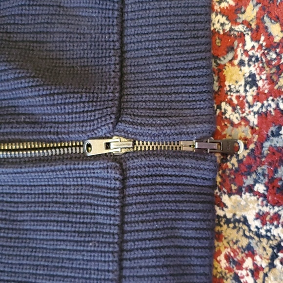 GAP Mockneck Sweater Jacket 100%I Cotton - Picture 14 of 16